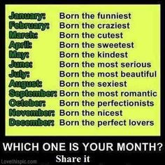 which month were you born quotes months astrology birth date Rick is ...