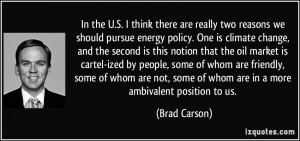 More Brad Carson Quotes