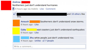 Northerners just don’t understand hurricanes