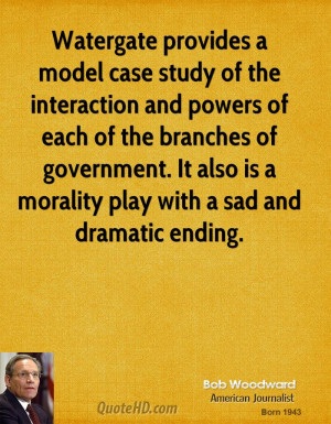 ... government. It also is a morality play with a sad and dramatic ending