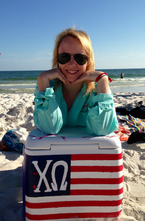 ... should have two things for the beach: a PFG and a painted cooler. TSM