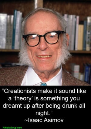 Isaac Asimov on Creationists