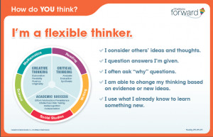Flexible Thinking On this term, flexibility.