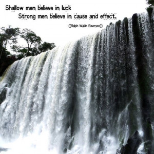 Ralph Waldo Emerson Quote- Waterfall- Iguazu Falls - Instant Download ...