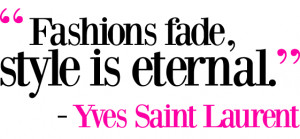 FAMOUS FASHION QUOTES