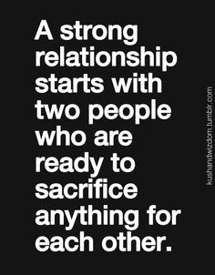 ... about love : sacrifice : between two people ONLY : quotes and sayings