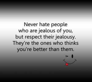 Related Pictures bitch hate hater jealousy quote quotes poem poems