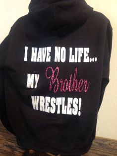 Wild About Wrestling Hooded Youth Sweatshirt by TripleMEmbroidery, $30 ...