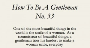 How to be a gentleman quote