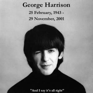 Rest In Peace George Harrison. You are a guitar legend who will live ...