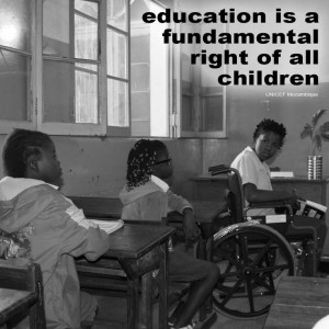 ... disability who has no access to education? If yes, please tell us