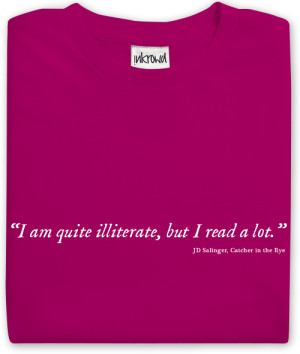 Antique Heliconia – Literary Quotes T Shirts – Catcher in the Rye