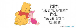 Pooh Bear Quote Facebook Timeline Cover