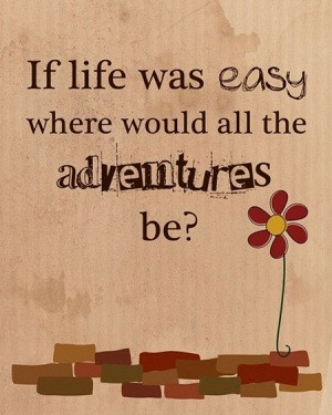 Life Adventures Inspirational Quote