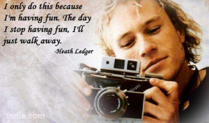 Heath Ledger was born on 4th April, 1979 in Perth, Australia.