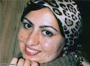 Amenah Bahrami before the attack