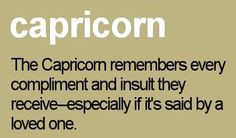 ... capricorn truth capricorn parent capricorn thought capricorn fact