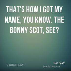 More Bon Scott Quotes