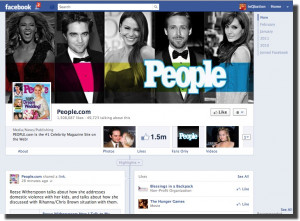 Main Page New Facebook Design