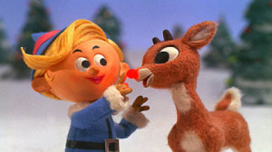 Rudolph the Red-Nosed Reindeer Hermey and Rudolph in 