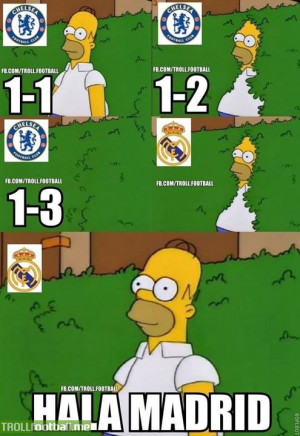 Chelsea 'fans' after the loss