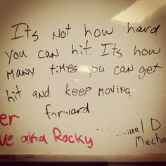 Love This Motivational Quote From Aka Rocky Balboa Wrestling Sports
