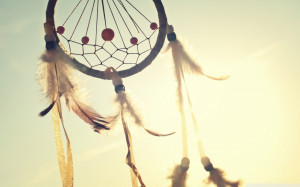 So, I thought of a dreamcatcher!