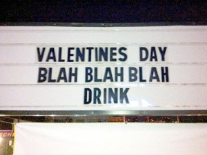 Valentine’s Day Blah Blah Blah Drink
