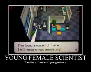 Female Scientist Credited