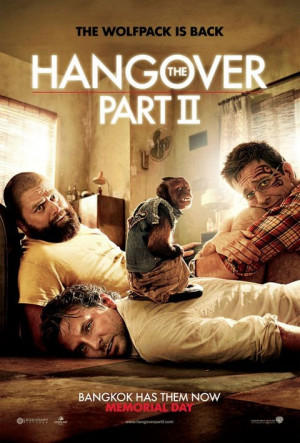 The Hangover Part II starring Bradley Cooper, Ed Helms, Justin Bartha ...