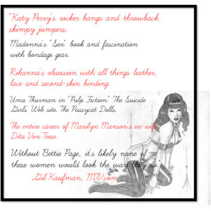 quotes infectious bettie six weeks into quotes bettie page ...