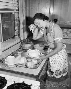 1950s-tired-exhausted-woman-housewife-sink-full-of-dirty-dishes-h2867