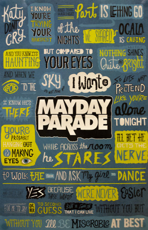 ORIGINALS mayday parade Miserable at Best