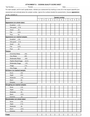 presidential fitness test score sheet