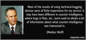 importance for my service. It may have been different in counter ...