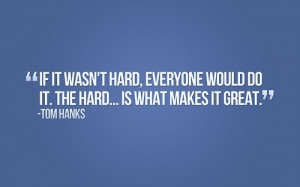 Tom Hank's Quote #Motivation