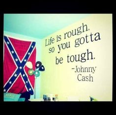 Johnny cash quote for the house More