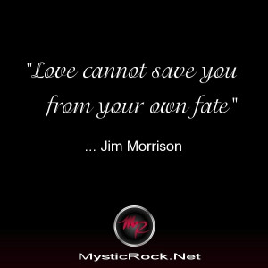 Love cannot save you from your own fate