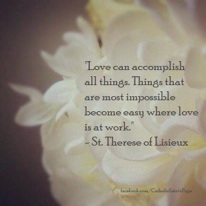 St. Therese of Lisieux