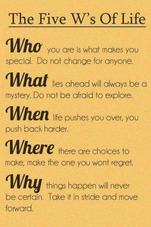 ... Why? WHO you are is what makes you special. Do not change for anyone