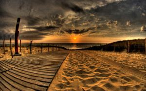 sunset beach hd wallpapers beautiful hd desktop bacrgounds sunset ...