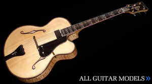 All of my jazz guitars and archtop guitars are made by hand and ...