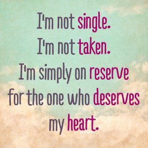 single #taken #relationship #quote #love #breakup #heart #status ...