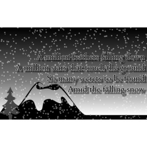 ... Lyric Quotes In Text Image Amid The Falling Snow Enya Song Quote Image