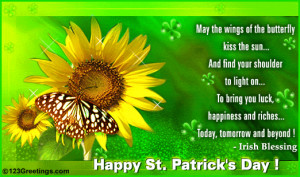 Happy St. Patrick’s Day Blessings