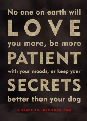 love you. be patient. keep your secrets.