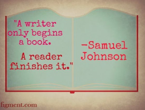 Writing inspiration from Samuel Johnson and Figment