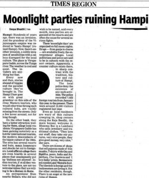 Hampi - Full Moon Festivities