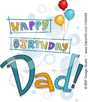 happy birthday dad balloons