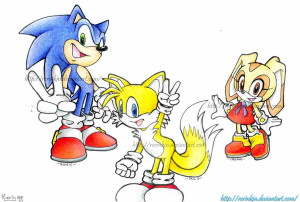 Tails And Cream Ganma Sonic
